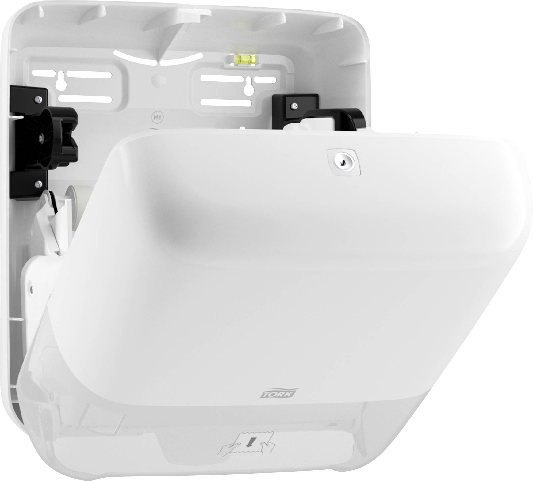 TORK 551000 Elevation Distributeur d'essuie-mains plastique blanc 1 pc(s)