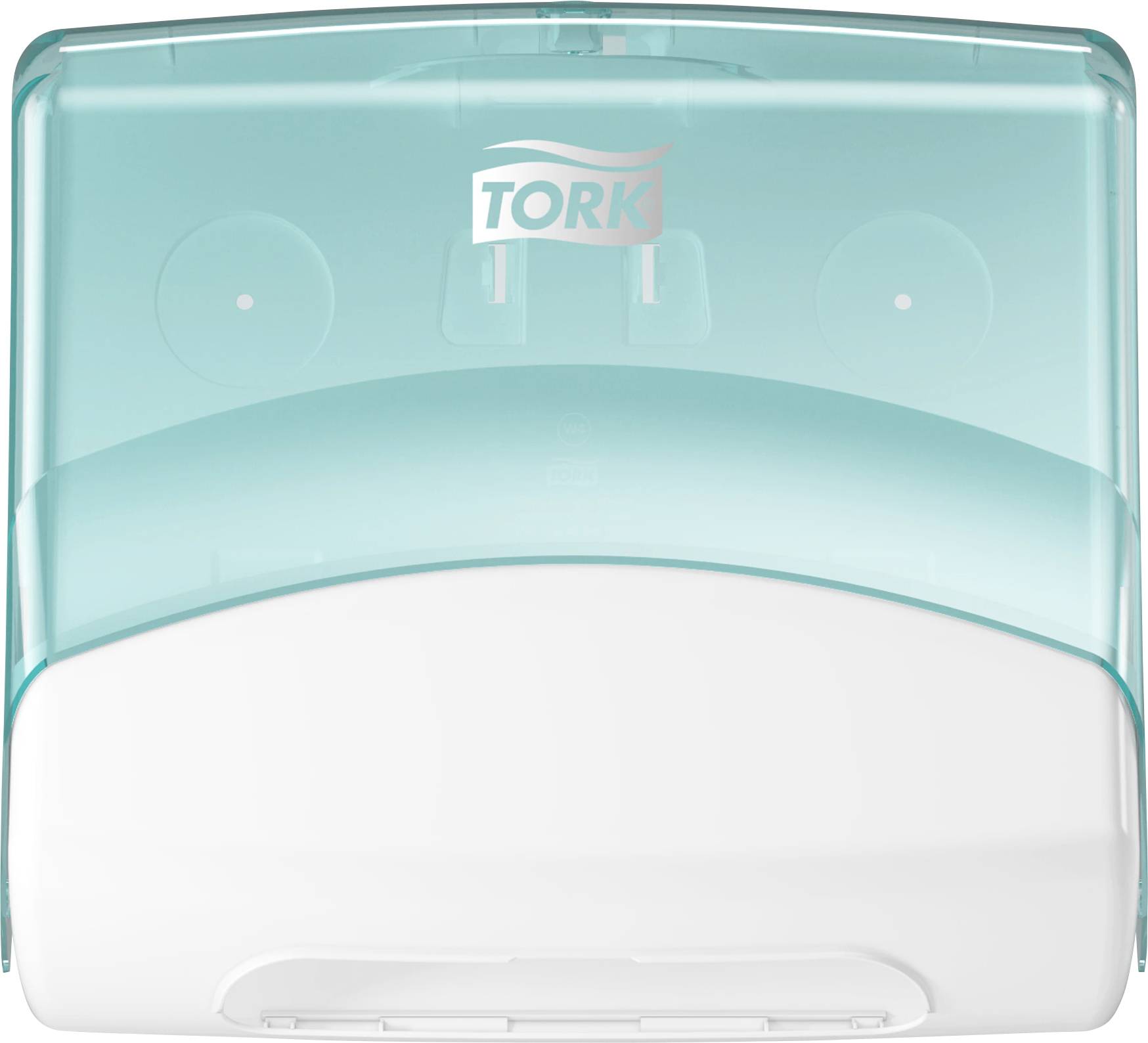 TORK 654000 Performance Distributeur d'essuie-mains plastique blanc, turquoise 1 pc(s)