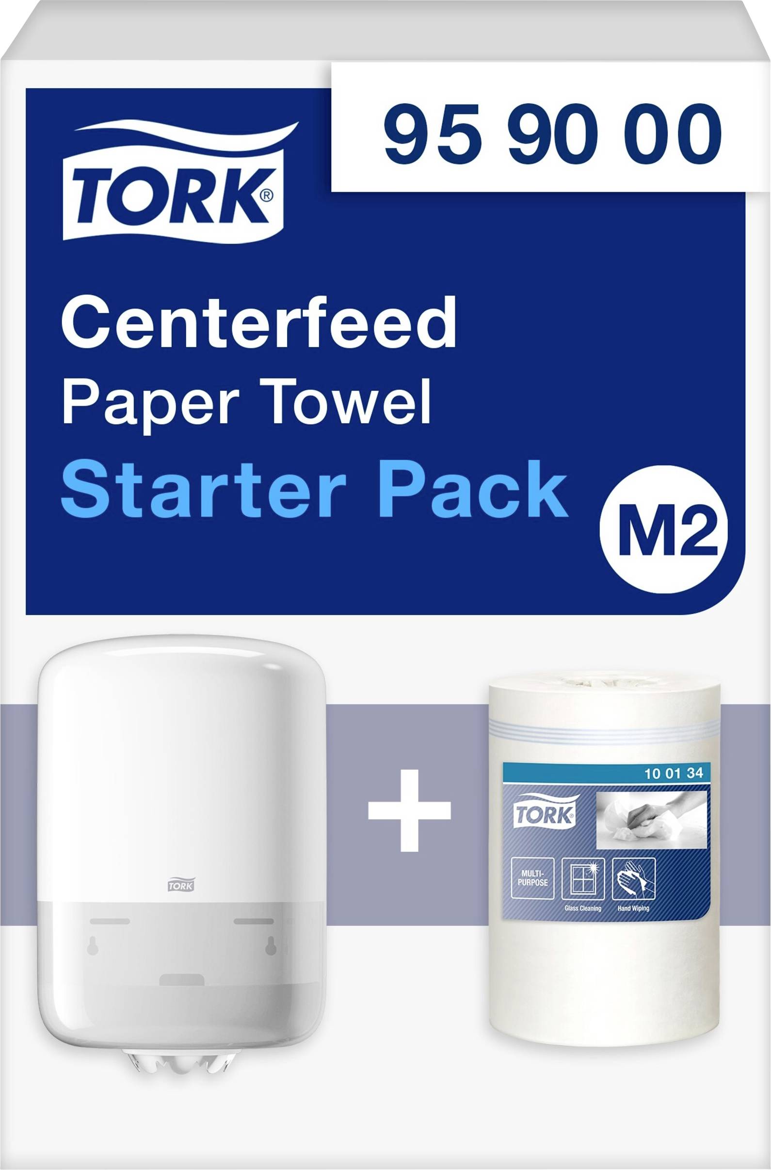 TORK 959000 Elevation Distributeur de serviettes en papier plastique blanc 1 pc(s)