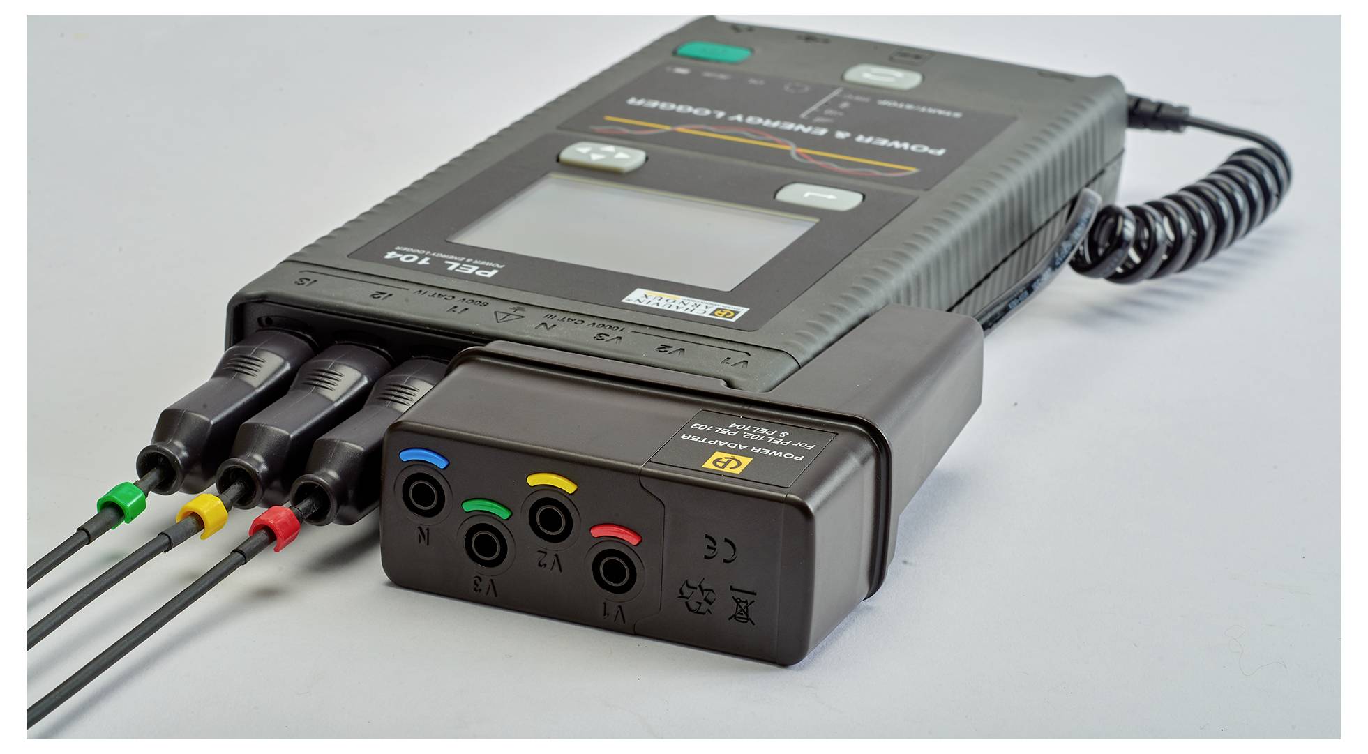 Chauvin Arnoux PEL 104 Analyseur de réseau triphasé avec fonction enregistreur