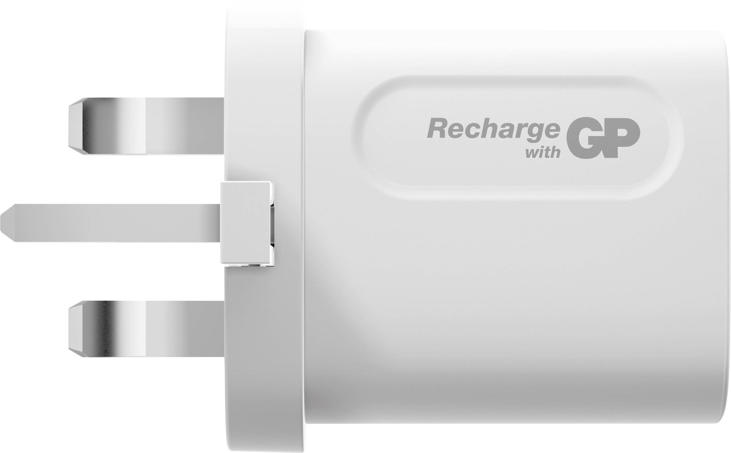 Chargeur USB GP GPWC20WPWHUSB174 2 x 1x USB-A, 1x USB-C®