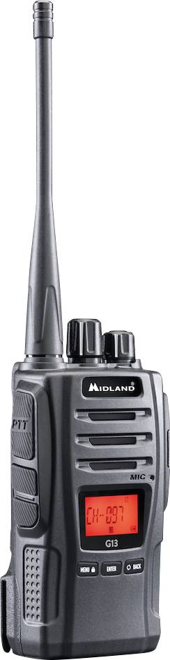 Midland G13 PMR446 C1462 Emetteur-récepteur PMR