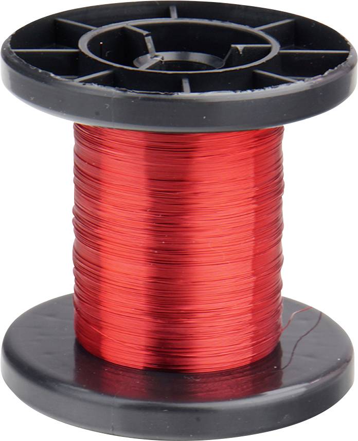 Donau Elektronik Fil de cuivre émaillé Diamètre extérieur (avec vernis isolant)=0.15 mm 100 m