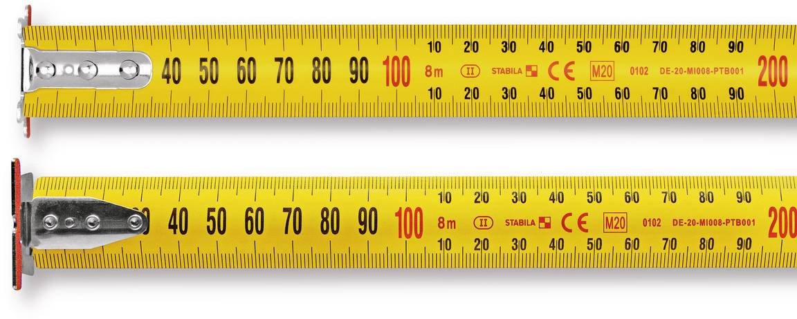 Mètre-ruban Stabila BM 300 (mm) 19572 8 m ABS
