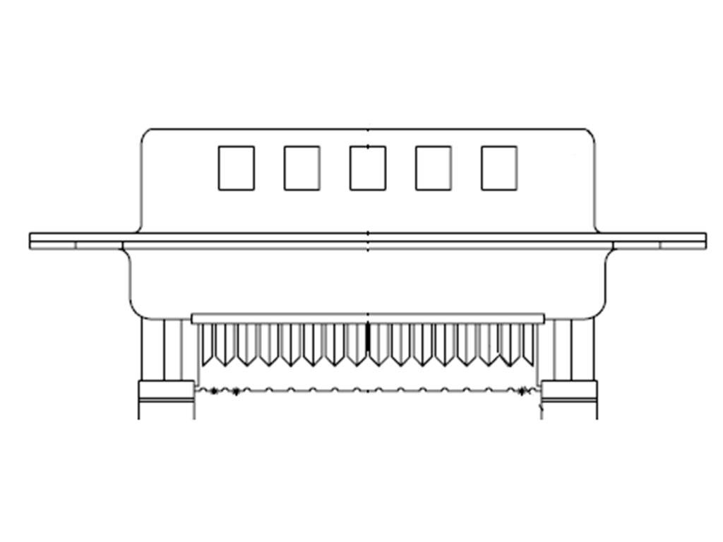 Molex 1727040065 SUB-D mâle Nombre de pôles: 25 autodénudant 1 pc(s)