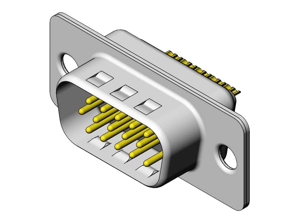 Molex 1731130058 SUB-D mâle Nombre de pôles: 15 à souder