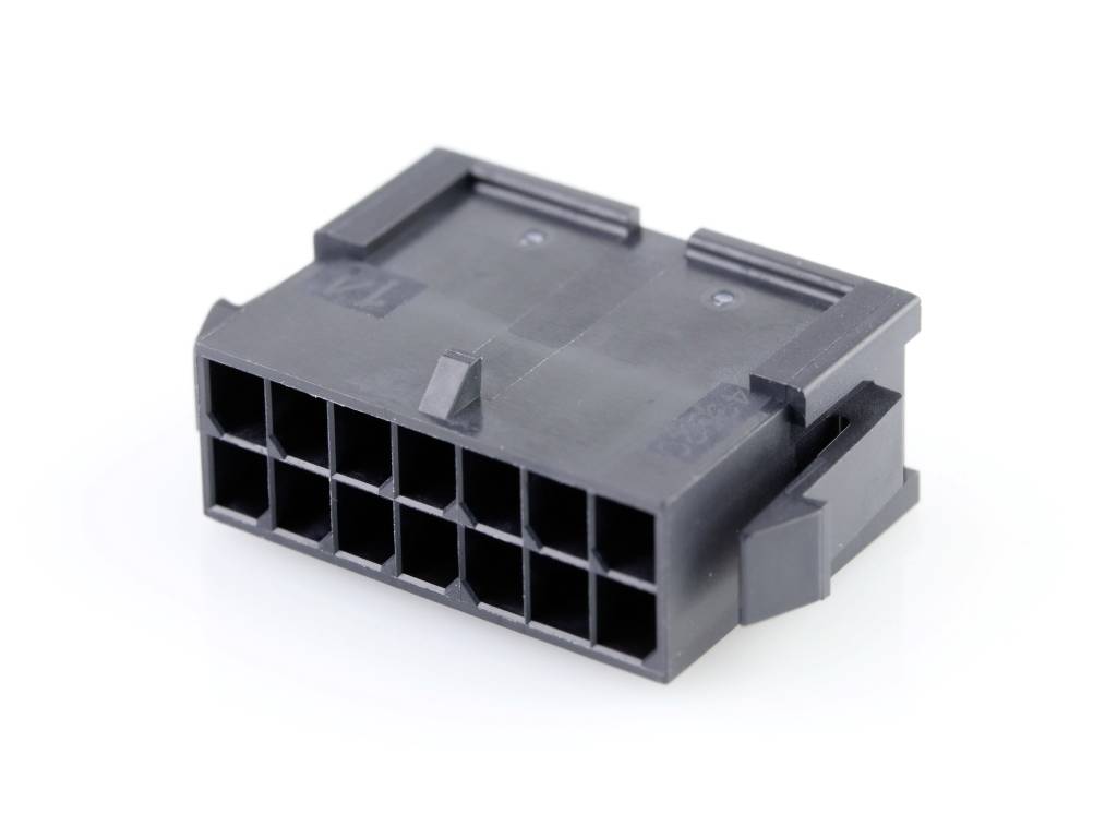 Molex Boîtier femelle pour câble Nbr total de pôles 14 Pas: 3 mm 430201400 Bag