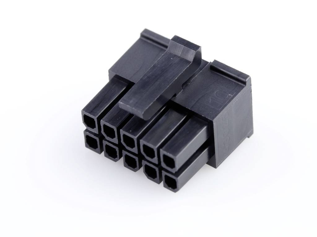 Molex Boîtier femelle pour câble Nbr total de pôles 10 Pas: 3 mm 430251000 Bag
