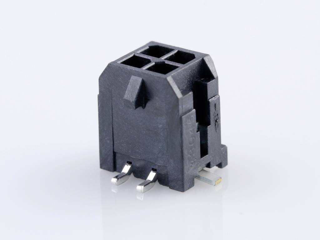 Molex Barrette mâle encastrable (standard) Nbr total de pôles 4 Pas: 3 mm 430450418 Tape on Full reel