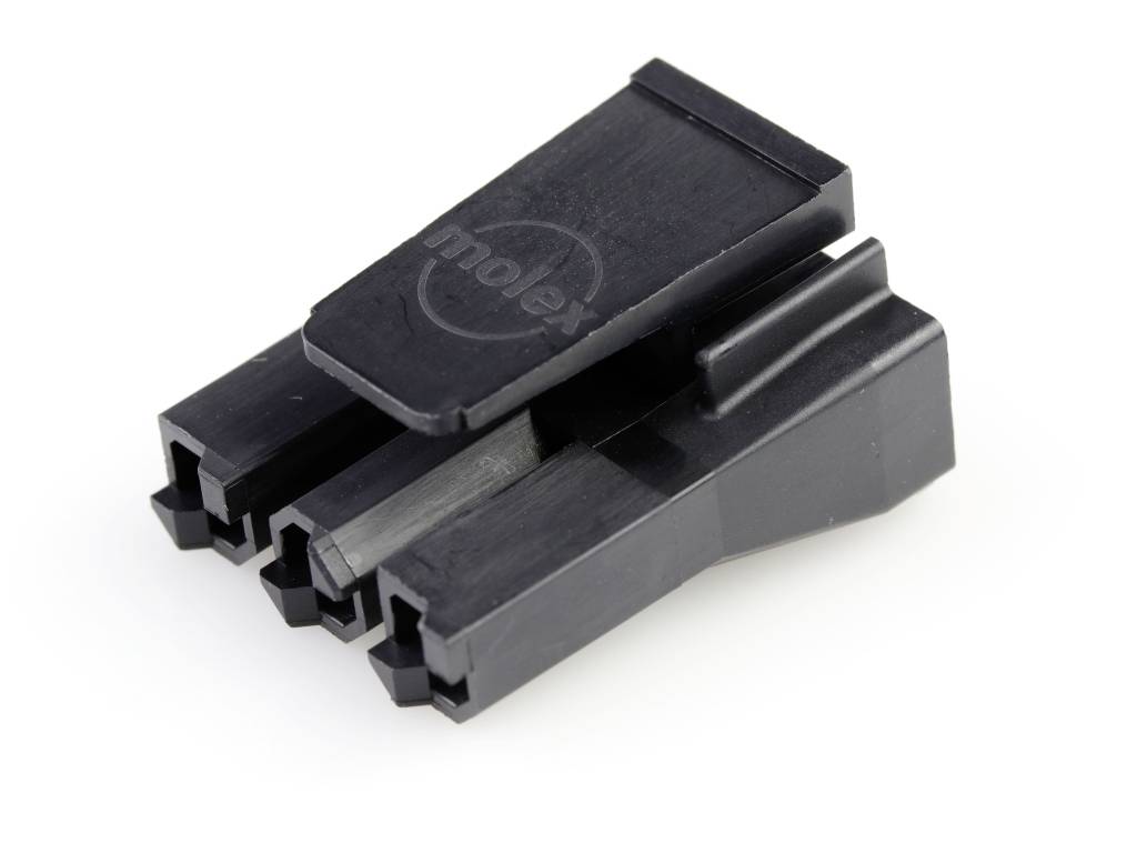 Molex Boîtier femelle pour câble Nbr total de pôles 3 Pas: 7.5 mm 444412003 Bag