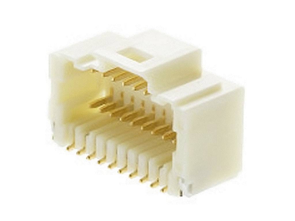 Molex Barrette mâle encastrable (standard) Nbr total de pôles 20 Pas: 1 mm 5015712007 Tape on Full reel
