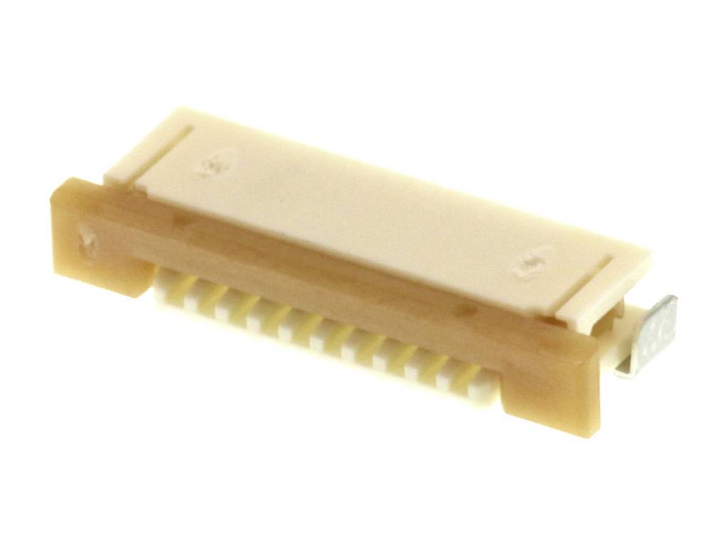 Molex Port FFC/FPC Nbr total de pôles 10 Pas: 1 mm 522711079 Tape on Full reel