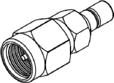 Molex 733860191 Connecteur SMB Femelle, mâle 50 Ω 1 pc(s) Bag