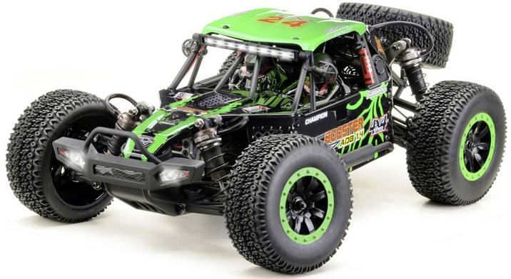 Absima Desert Rock Racer ADB1.4 vert, noir brushed 1:10 Auto RC électrique Rock Racer 4 roues motrices (4WD) prêt à fonctionner