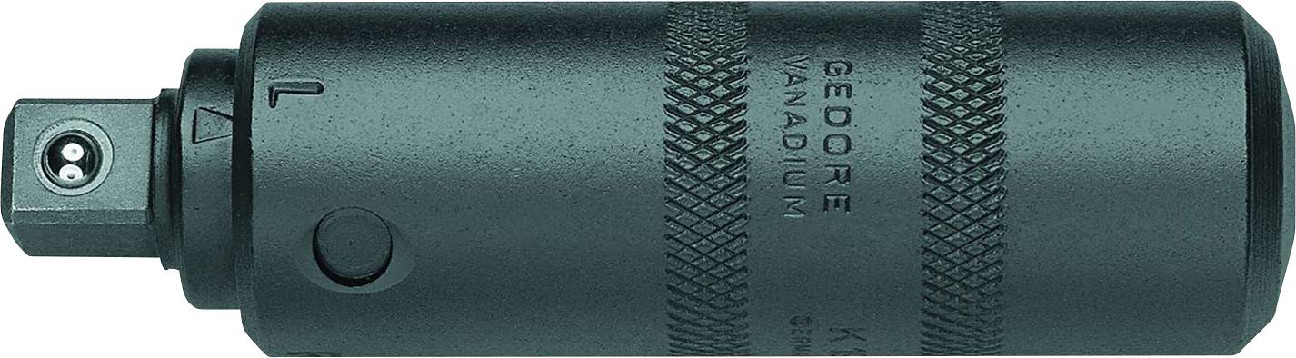 Amplificateur de couple en acier vanadié de forme cylindrique, à surface striée pour une meilleure prise en main, de la marque Gedore.