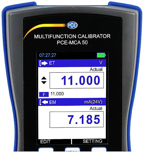 Calibrateur PCE Instruments PCE-MCA 50