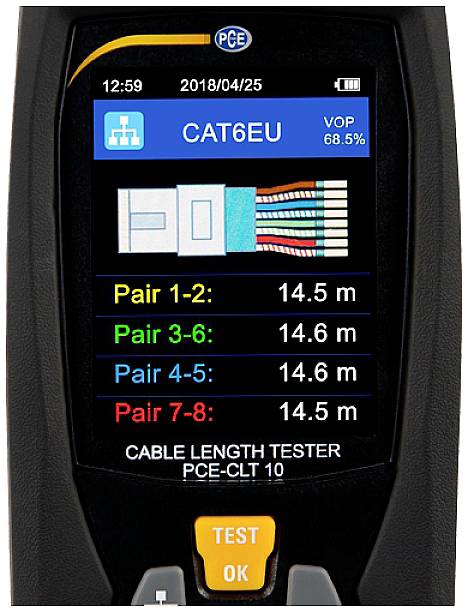 PCE Instruments PCE-CLT 10 Testeur réseau