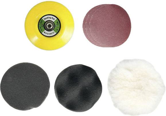 Kunzer 7PMZ08 Set d'accessoires éponges de polissage /disques de ponçage 75 mm