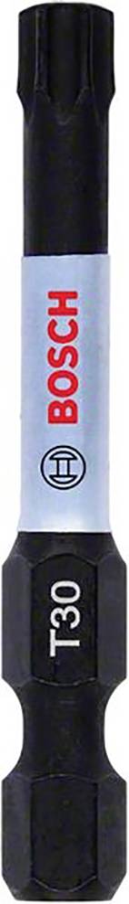 Embout de foret avec logo Bosch, couleur noire, numéro de modèle T30 imprimé.