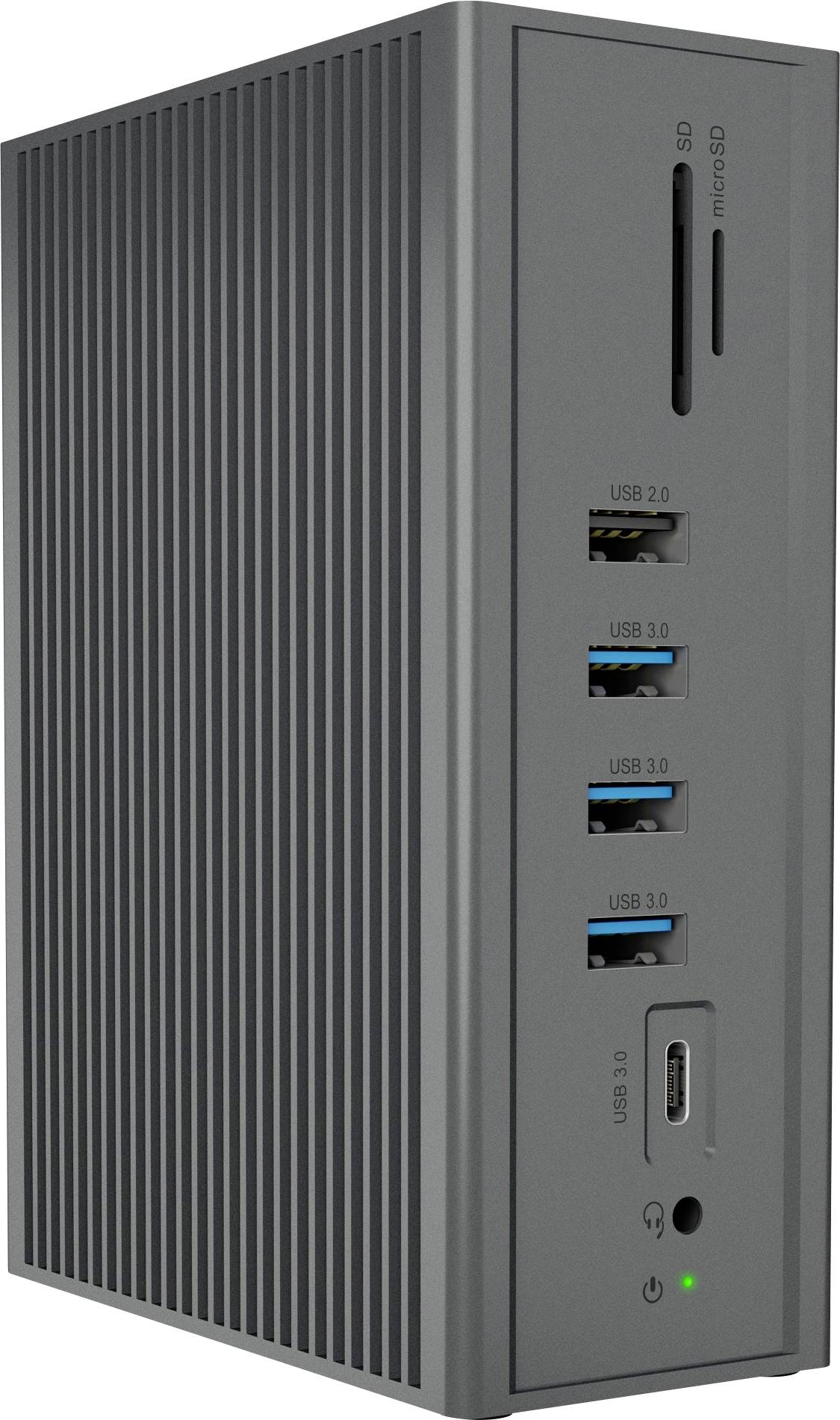 ICY BOX Station d'accueil USB-C® IB-DK2262AC Convient pour les marques: universel