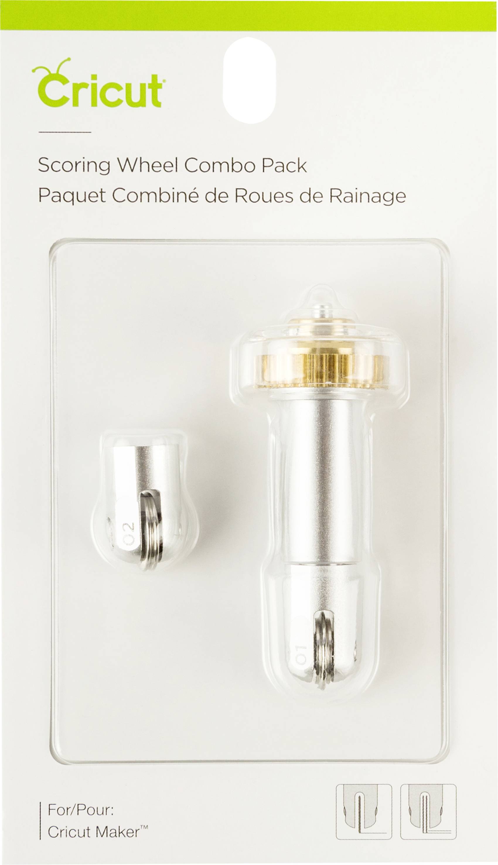 Cricut SCORING WHEEL COMBO PACK Set d'outils