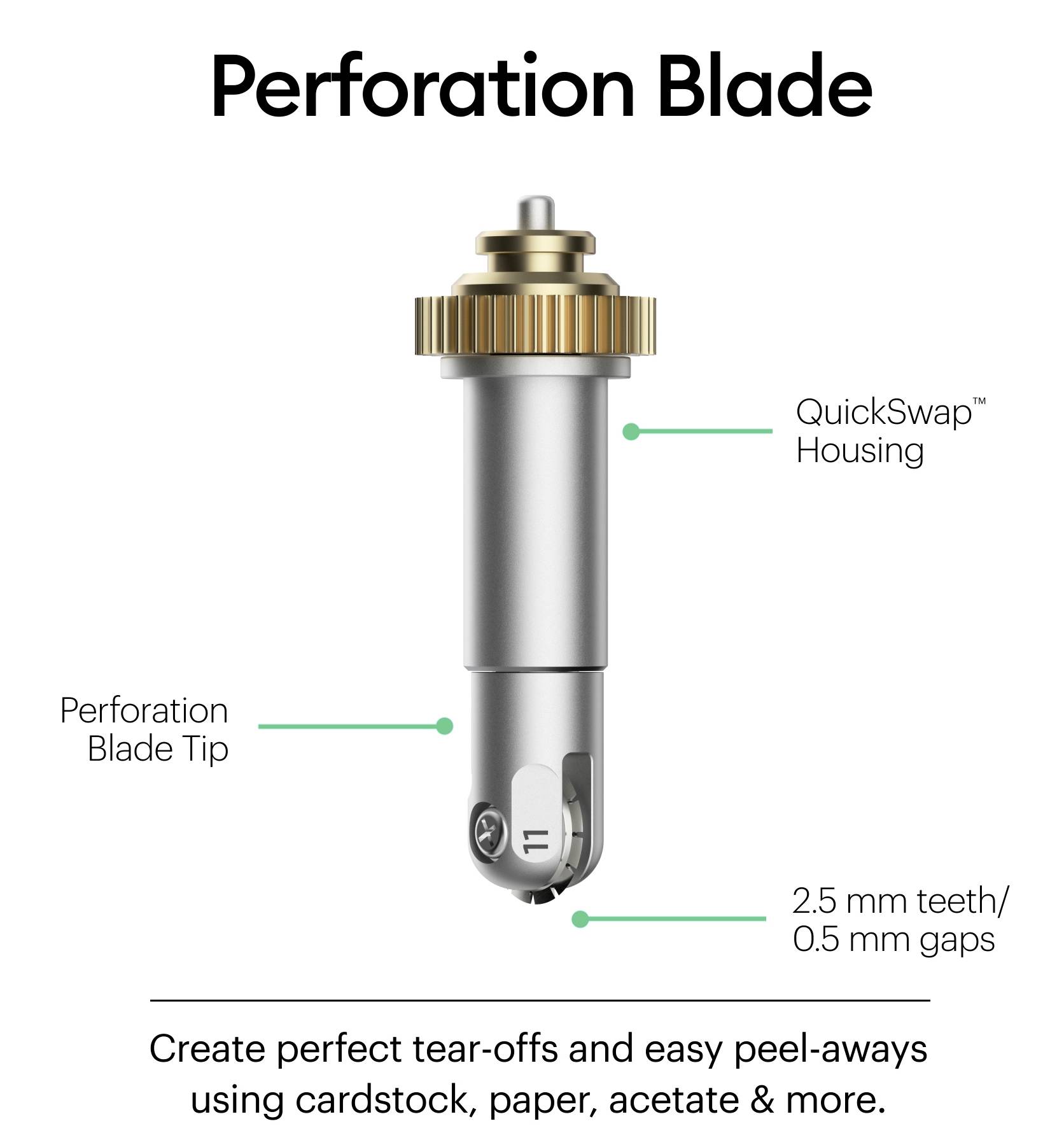 Cricut Maker Perforation Blade Tip Lame de découpe