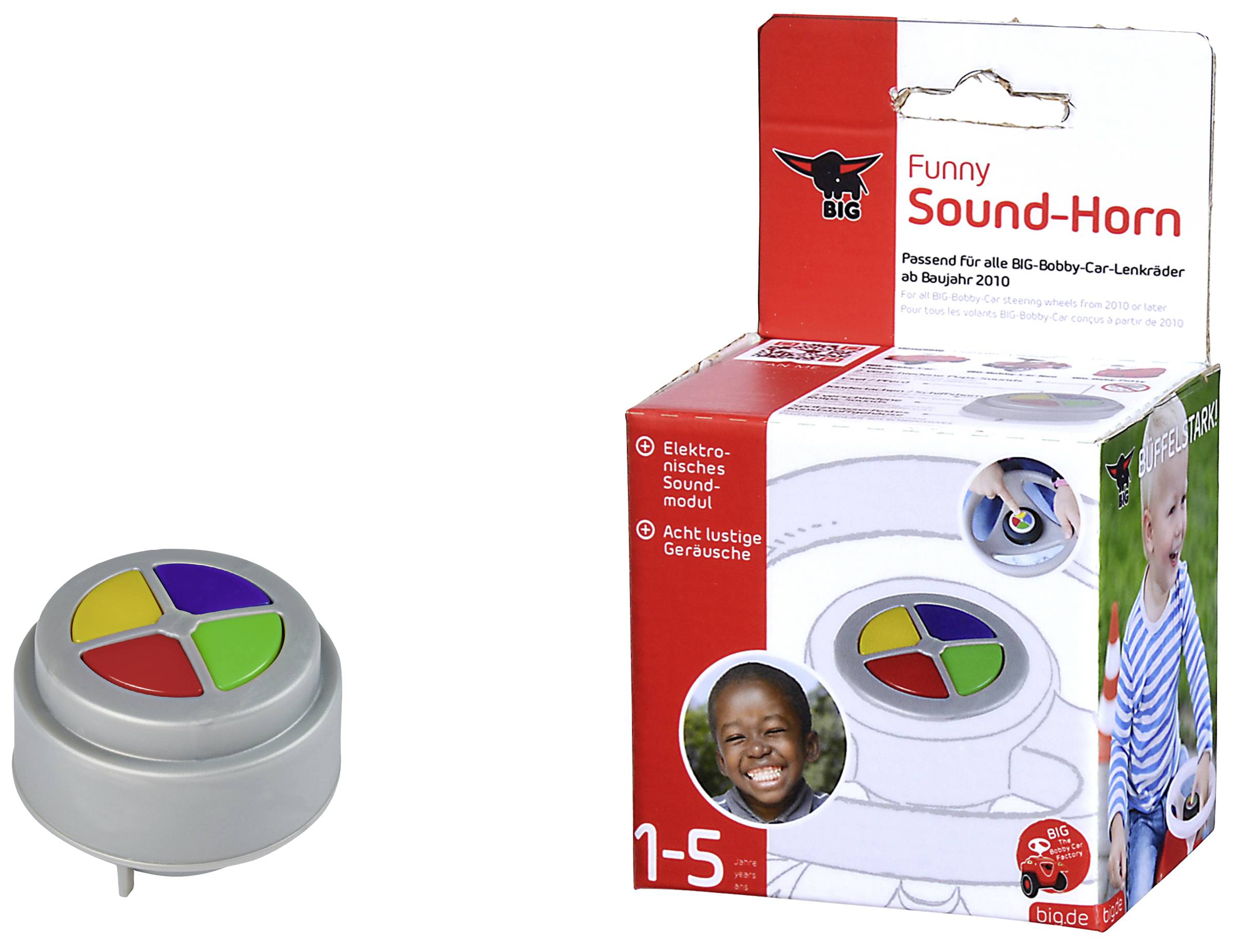 Avertisseur sonore BIG Funny pour voiture Bobby