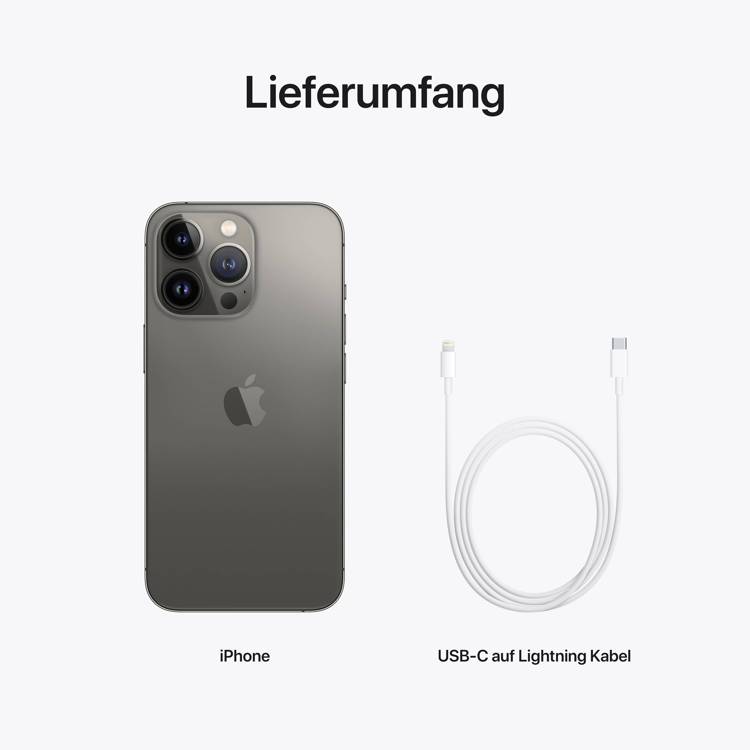 Apple iPhone 13 Pro graphite 512 GB 15.5 cm (6.1 pouces)