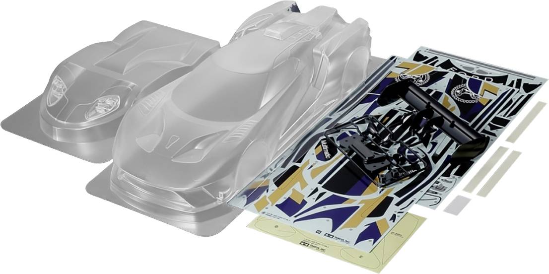 Tamiya 300051664 1:10 Carrosserie Ford GT Mk.II 2020 non verni