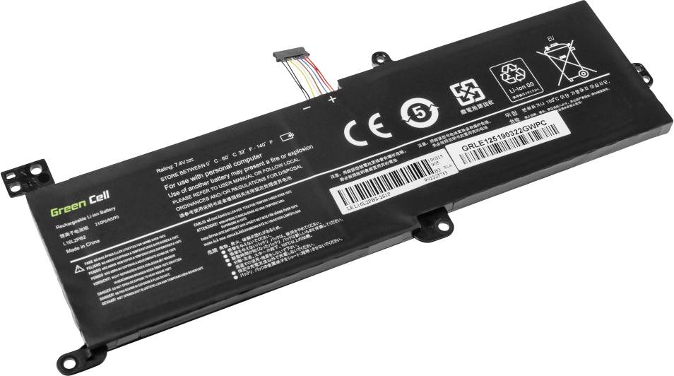 Green Cell Batterie d'ordinateur portable L16M2PB1 L16C2PB2 7.4 V 3500 mAh Lenovo