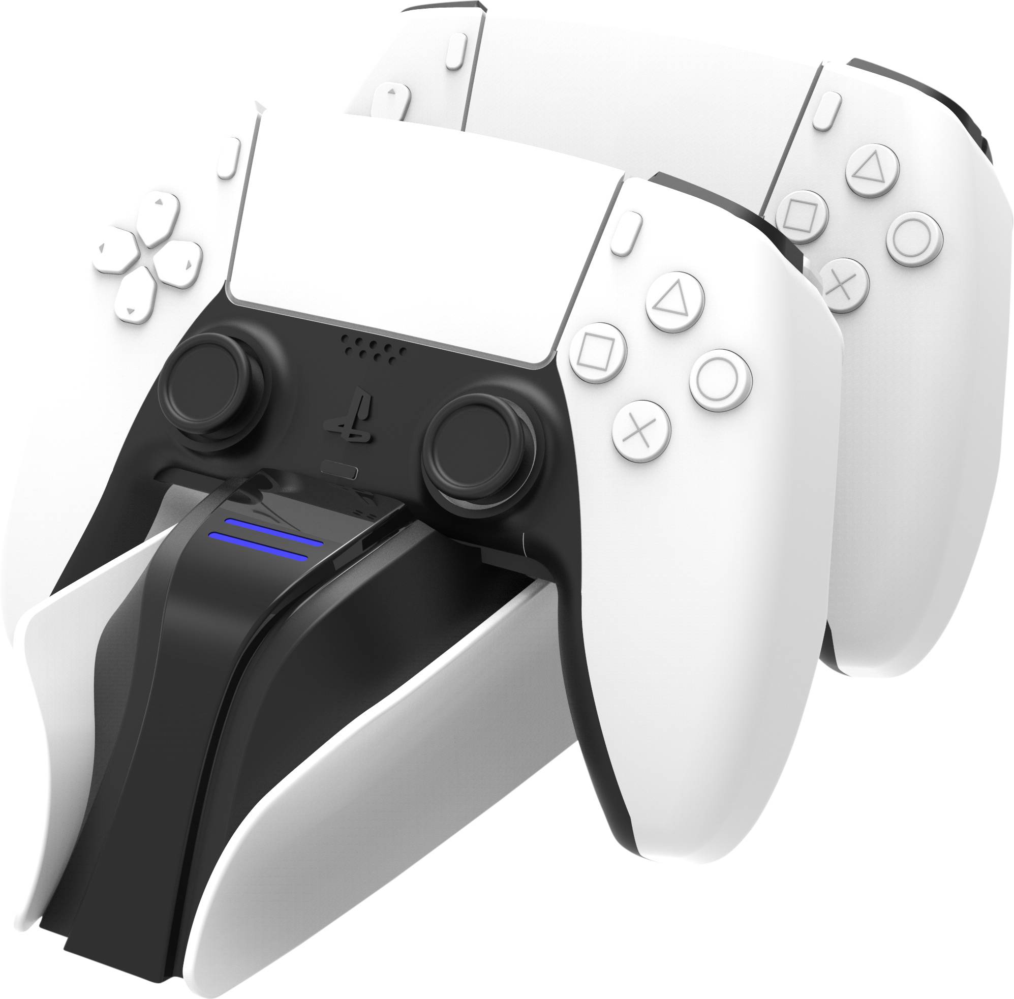SnakeByte SB916168 Station de charge pour manette PS5 blanc