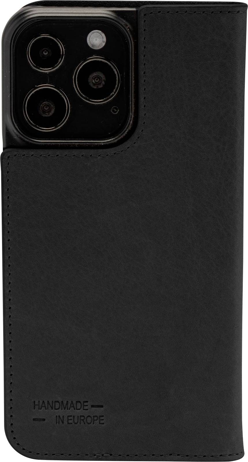 JT Berlin Tegel Étui portefeuille Apple iPhone 13 Pro Max noir résistant aux chocs, fonction socle