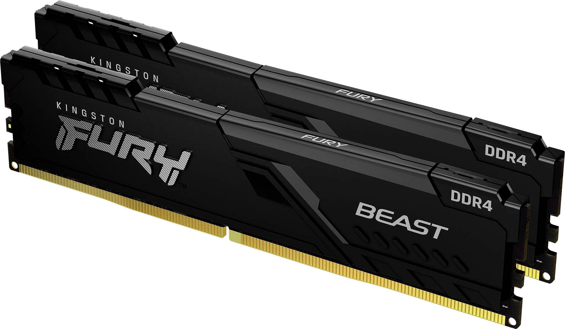 Kingston FURY Beast Mémoire pour PC DDR4 32 GB 2 x 16 GB 3000 MHz DIMM 288 broches CL15 KF430C15BB1K2/32