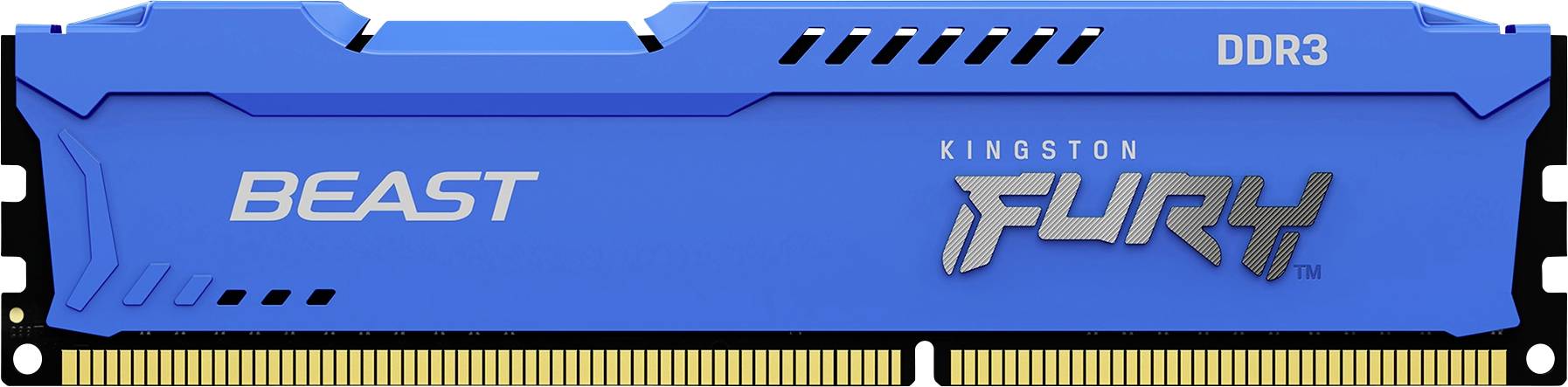 Kingston FURY Beast Module mémoire pour PC DDR3 4 GB 1 x 4 GB 1866 MHz DIMM 240 broches CL10 KF318C10B/4
