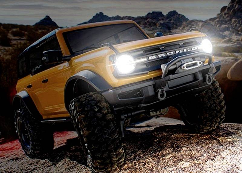 Traxxas TRX-9290 pièce de tuning SET de lampes LED PRO SCALE TRX-4 2021 Ford Bronco complet