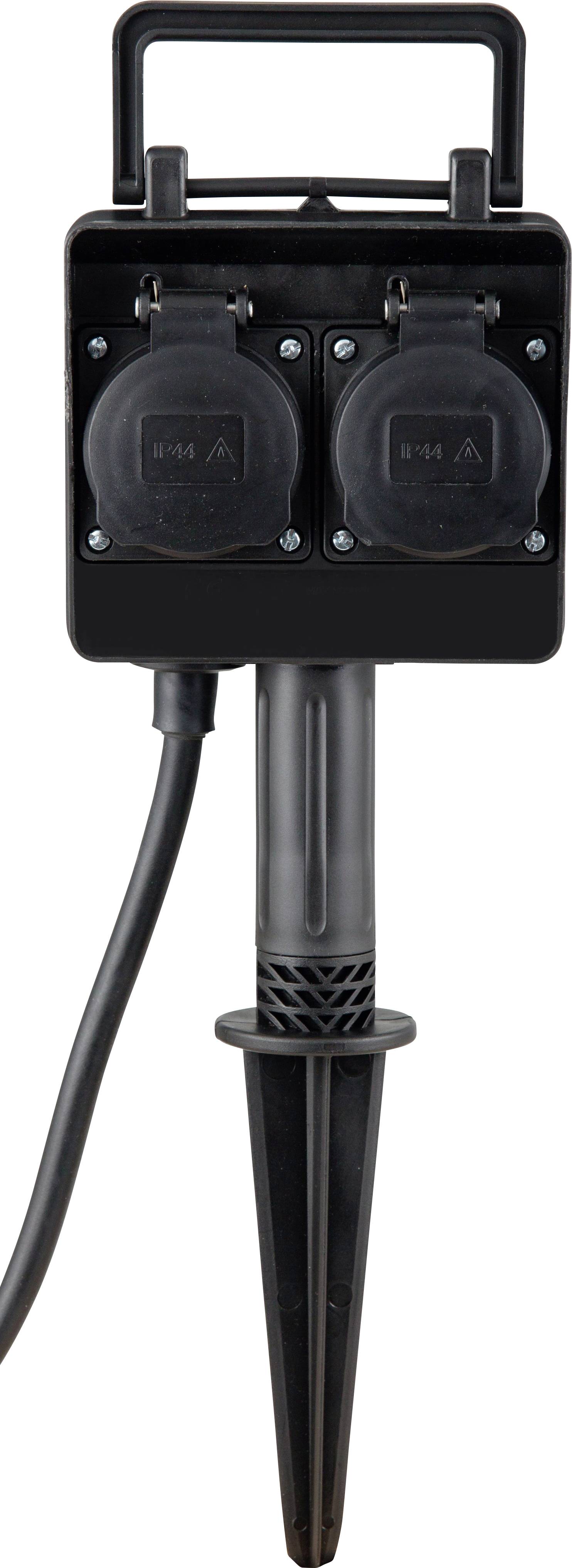 Heitronic 35468 Bloc multiprise x4