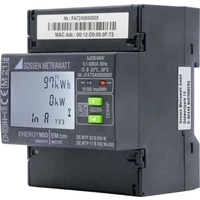 Gossen Metrawatt U2289-V047 Compteur d'énergie triphasé numérique 80 A conformité MID: oui 1 pc(s) Gossen Metrawatt U2289-V047 Compteur d'énergie triphasé numérique 80 A conformité MID: oui 1 pc(s)
