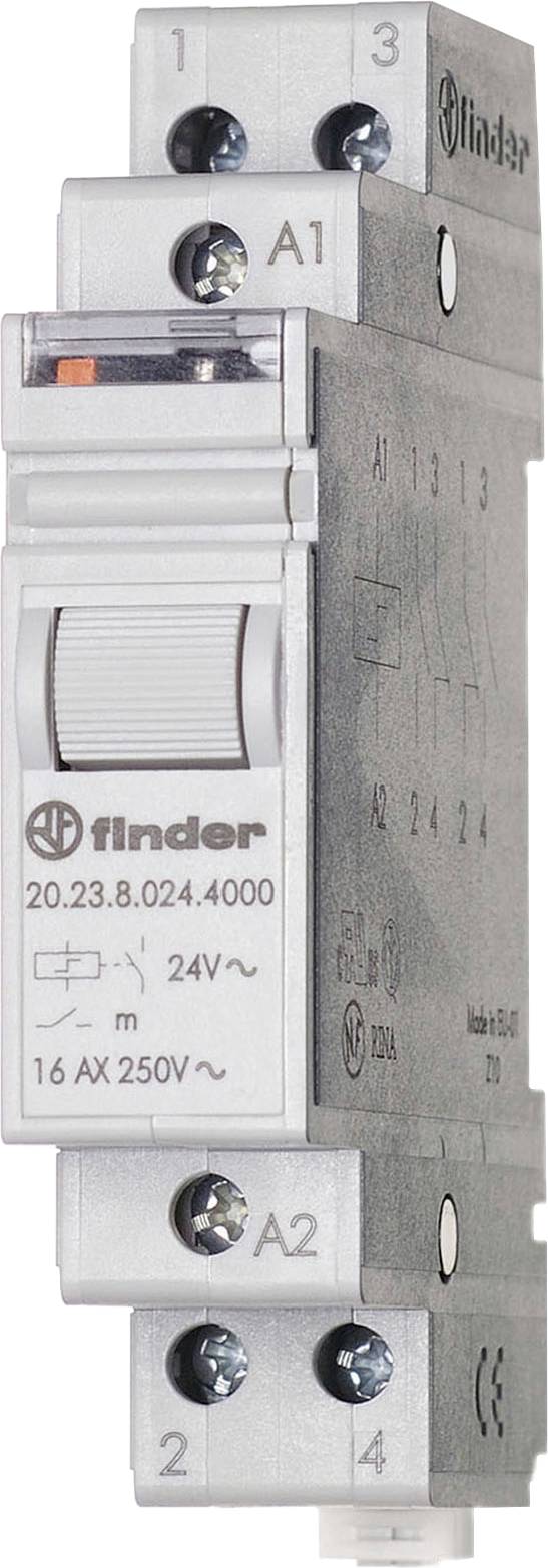Télérupteur pour profilé Finder 20.23.8.110.4000 1 NF (R), 1 NO (T) 110 V/AC 1 pc(s)