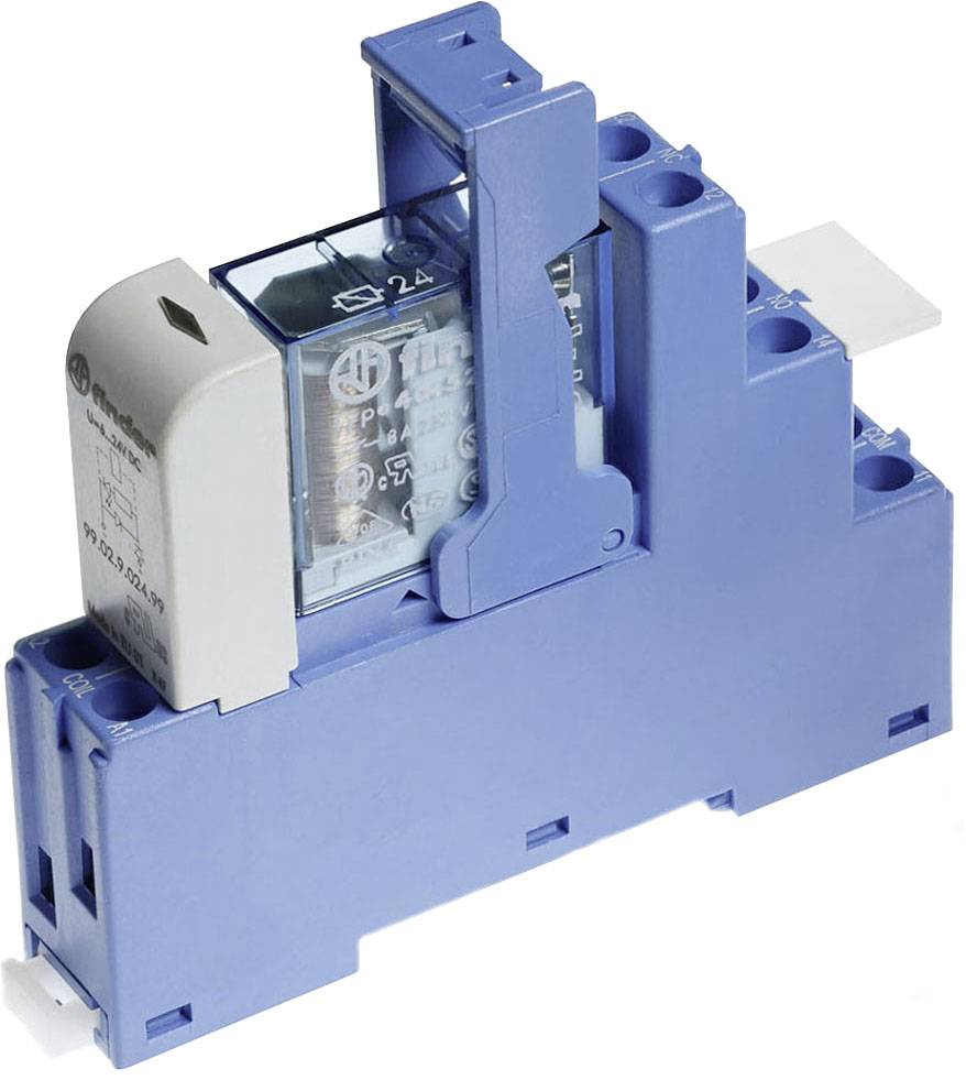 Finder 48.52.9.125.0050 Interface relais 125 V/DC 8 A 2 inverseurs (RT) 1 pc(s)