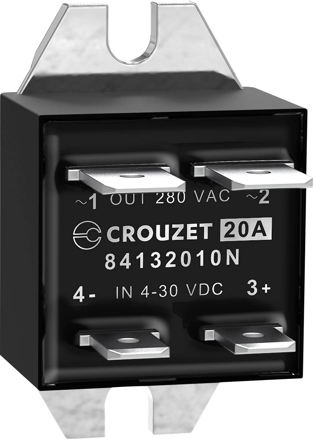 Crouzet Relais à semi-conducteurs 84132010N 20 A Tension de contact (max.): 280 V/AC Passage par zéro spécial 1 pc(s)