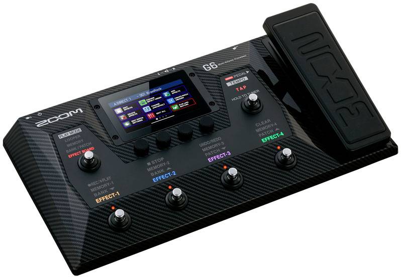 Zoom G6 Pédale d'effet pour guitare