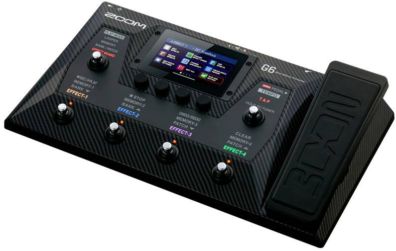 Zoom G6 Pédale d'effet pour guitare