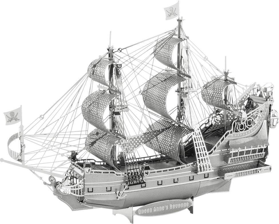 Metal Earth Iconx Queen Anne's Revenge Kit en métal