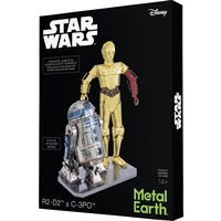 Metal Earth Star Wars Set C-3PO + R2D2 Kit en métal Metal Earth Star Wars Set C-3PO + R2D2 Kit en métal