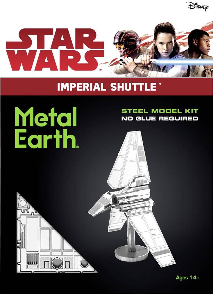 Metal Earth Star Wars Imperial Shuttle Kit en métal