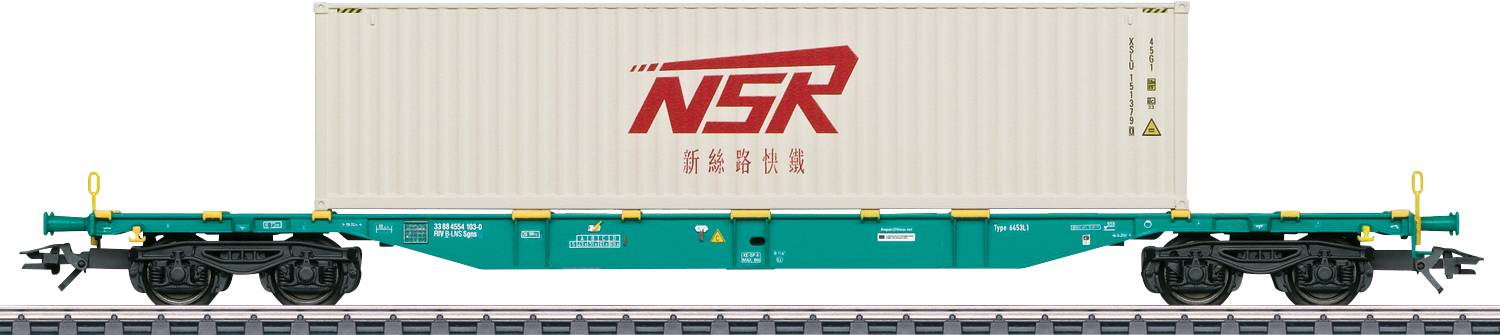 Märklin 47135 Wagon porte-conteneurs H0 de Lineas NV/sa