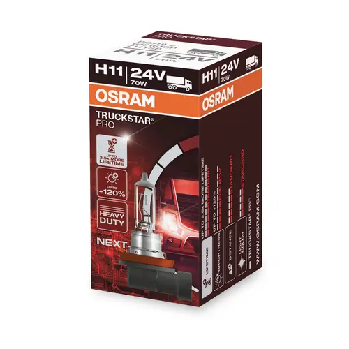 Osram Automotive 64216TSP Ampoule halogène Truckstar H11 70 W 24 V Osram Automotive 64216TSP Ampoule halogène Truckstar H11 70 W 24 V
