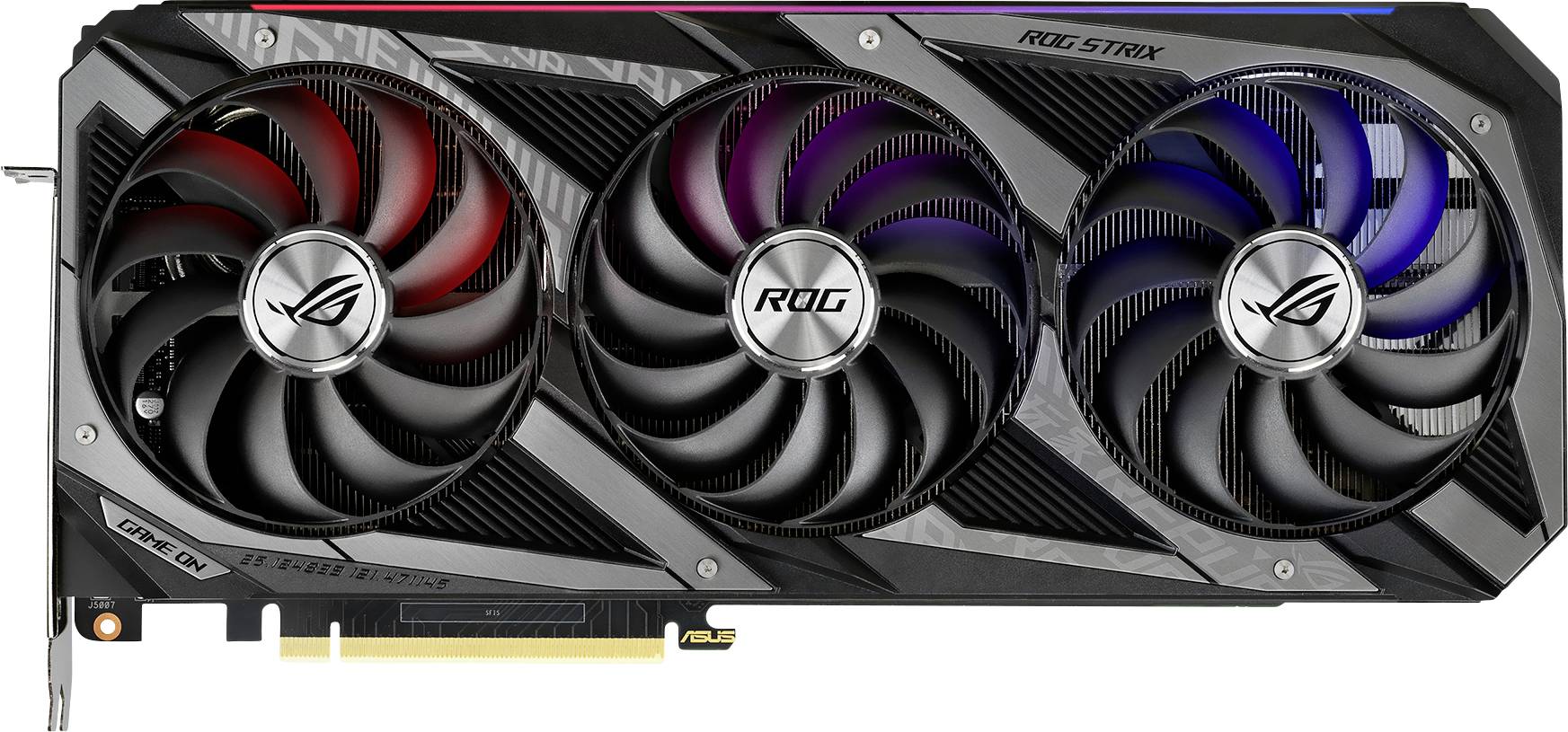 Asus Carte graphique Nvidia GeForce RTX 3060 Ti Strix 8 GB GDDR6-RAM PCIe HDMI™, DisplayPort éclairage RGB