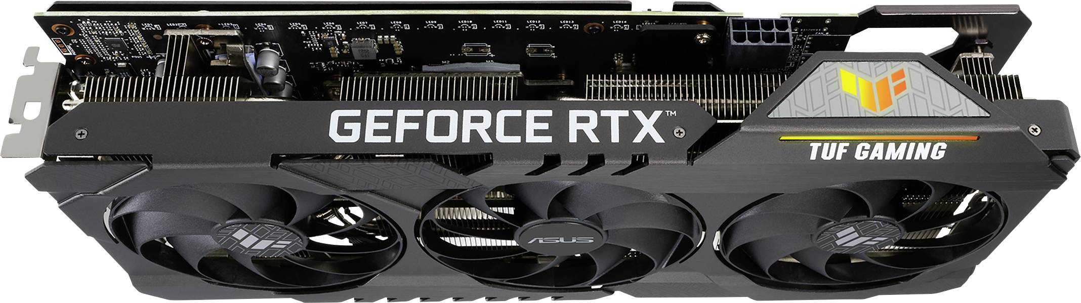 Asus Carte graphique Nvidia GeForce RTX 3060 Ti Gaming Overclocked 8 GB GDDR6-RAM PCIe HDMI™, DisplayPort overclockée