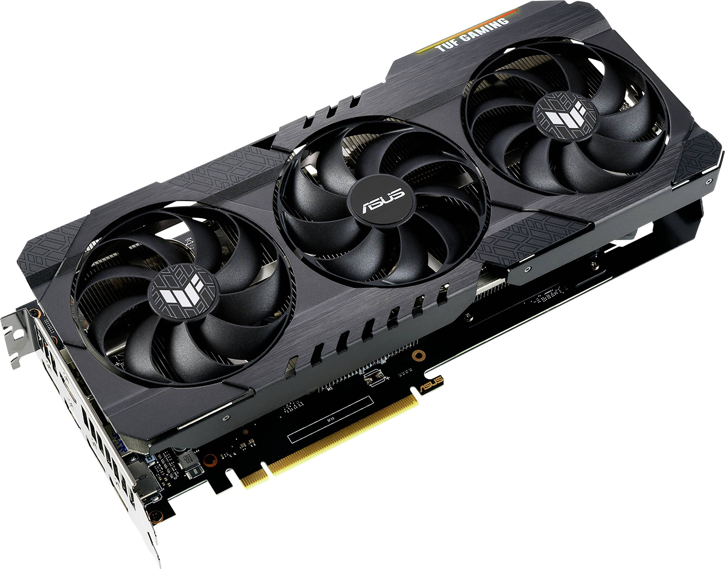 Asus Carte graphique Nvidia GeForce RTX 3060 Ti Gaming Overclocked 8 GB GDDR6-RAM PCIe HDMI™, DisplayPort overclockée
